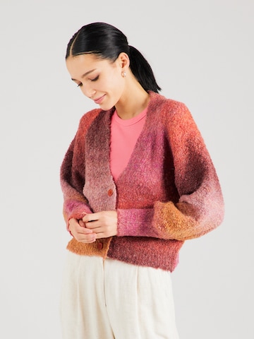 Cardigan Molly BRACKEN en orange : devant