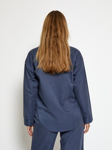 DESIRES Shirts 'Karen' i blå
