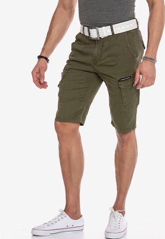 CIPO & BAXX Regular Cargo Pants in Green