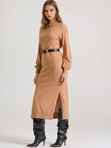 Funky Buddha Knit dress in Beige