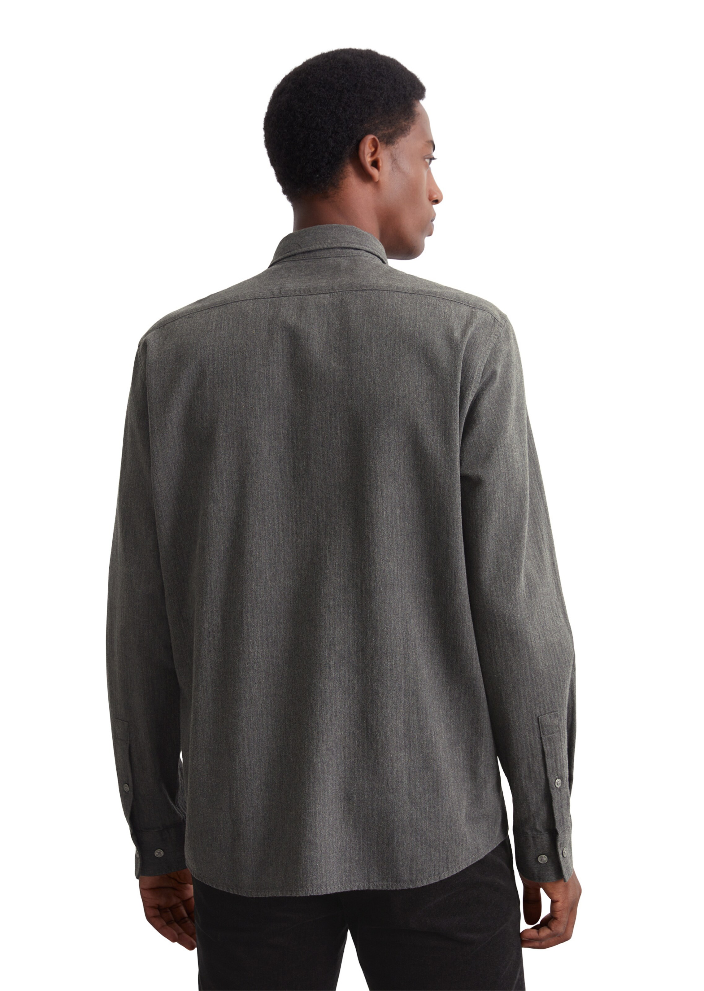 Marc O'Polo Regular Fit Hemd in Grau