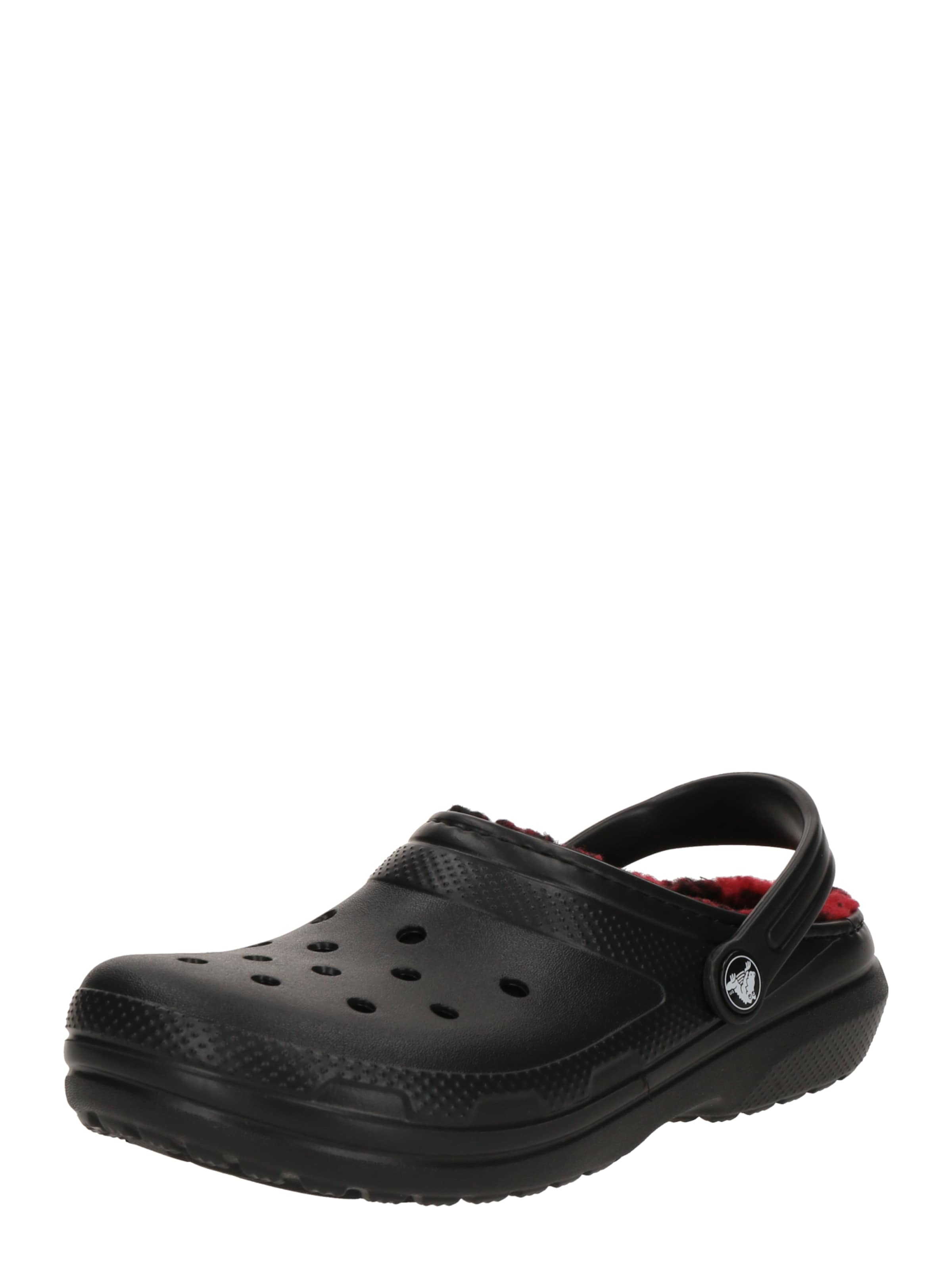 melns Crocs Vaļējas kurpes 'Classic': no priekšpuses