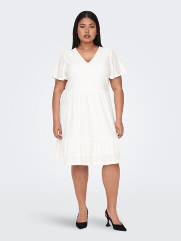 ONLY Carmakoma Cocktail Dress in White