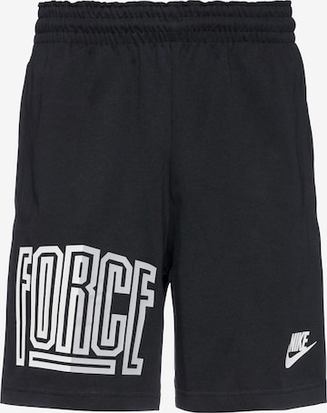 Nike Sportswear Regular Shorts 'Starting 5' in Schwarz: predná strana