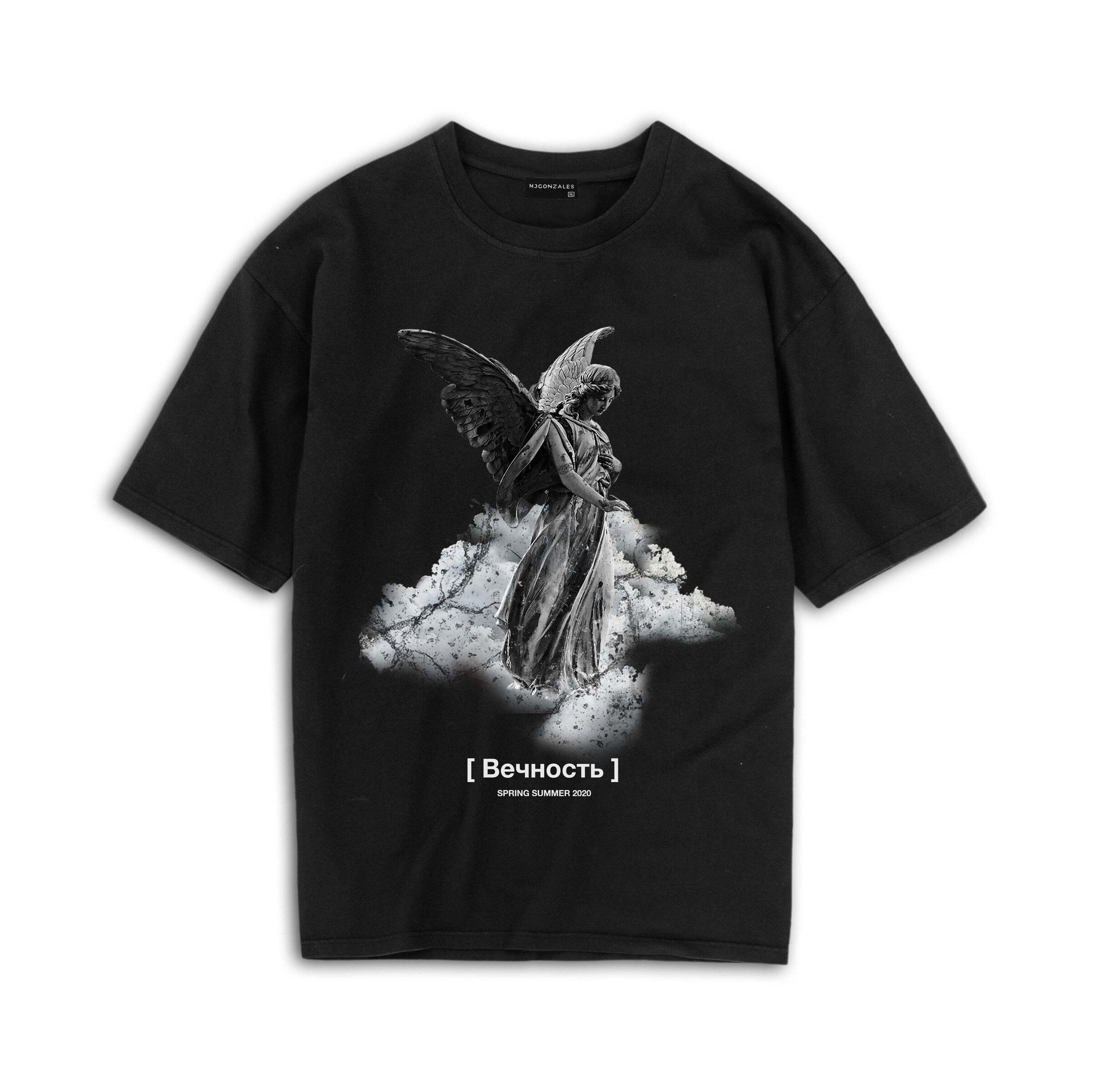 MJ Gonzales Shirt in Zwart: voorkant