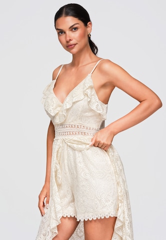 Robe de soirée Ombre en beige