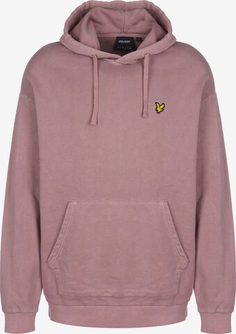 Lyle & Scott Sweatshirt in Roze: voorkant