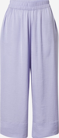 SECOND FEMALE Wide leg Pants 'Minga' in Purple: front