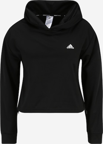 ADIDAS PERFORMANCE Sportief sweatshirt in Zwart: voorkant