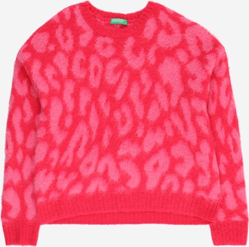 UNITED COLORS OF BENETTON Trui in Roze: voorkant