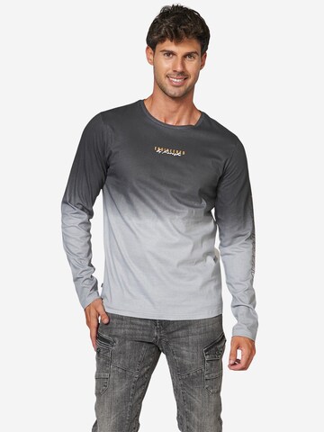 KOROSHI - Camiseta en gris: frente