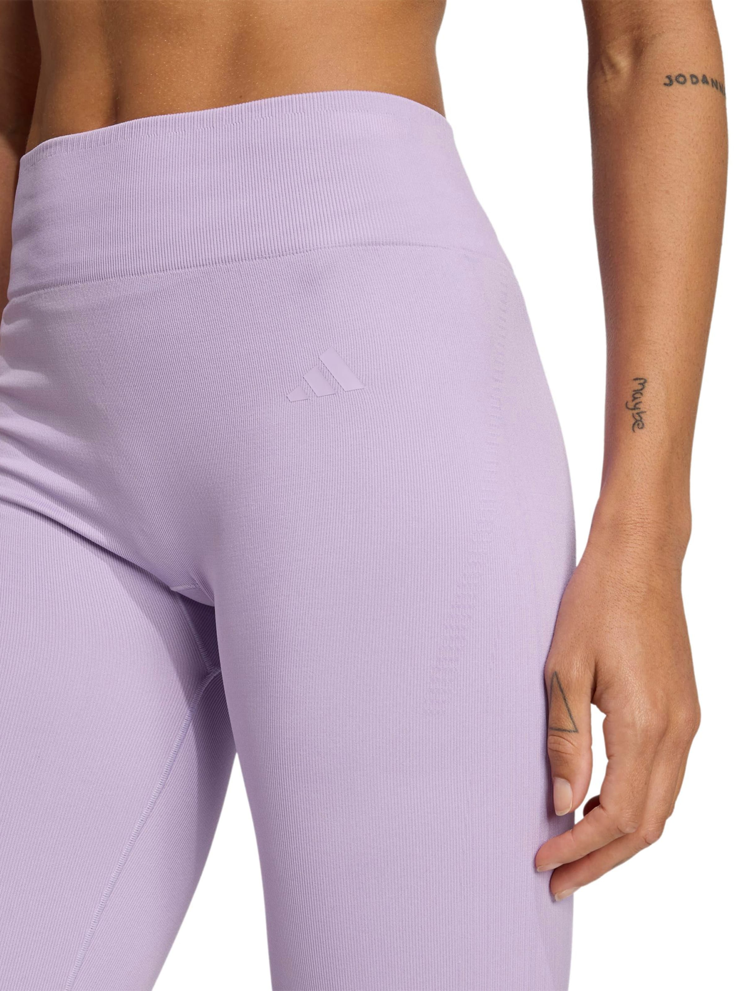 ADIDAS PERFORMANCE Скинни Спортивные штаны 'Essentials' в Лиловый