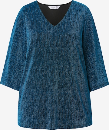 MIAMODA Blouse in Blue: front