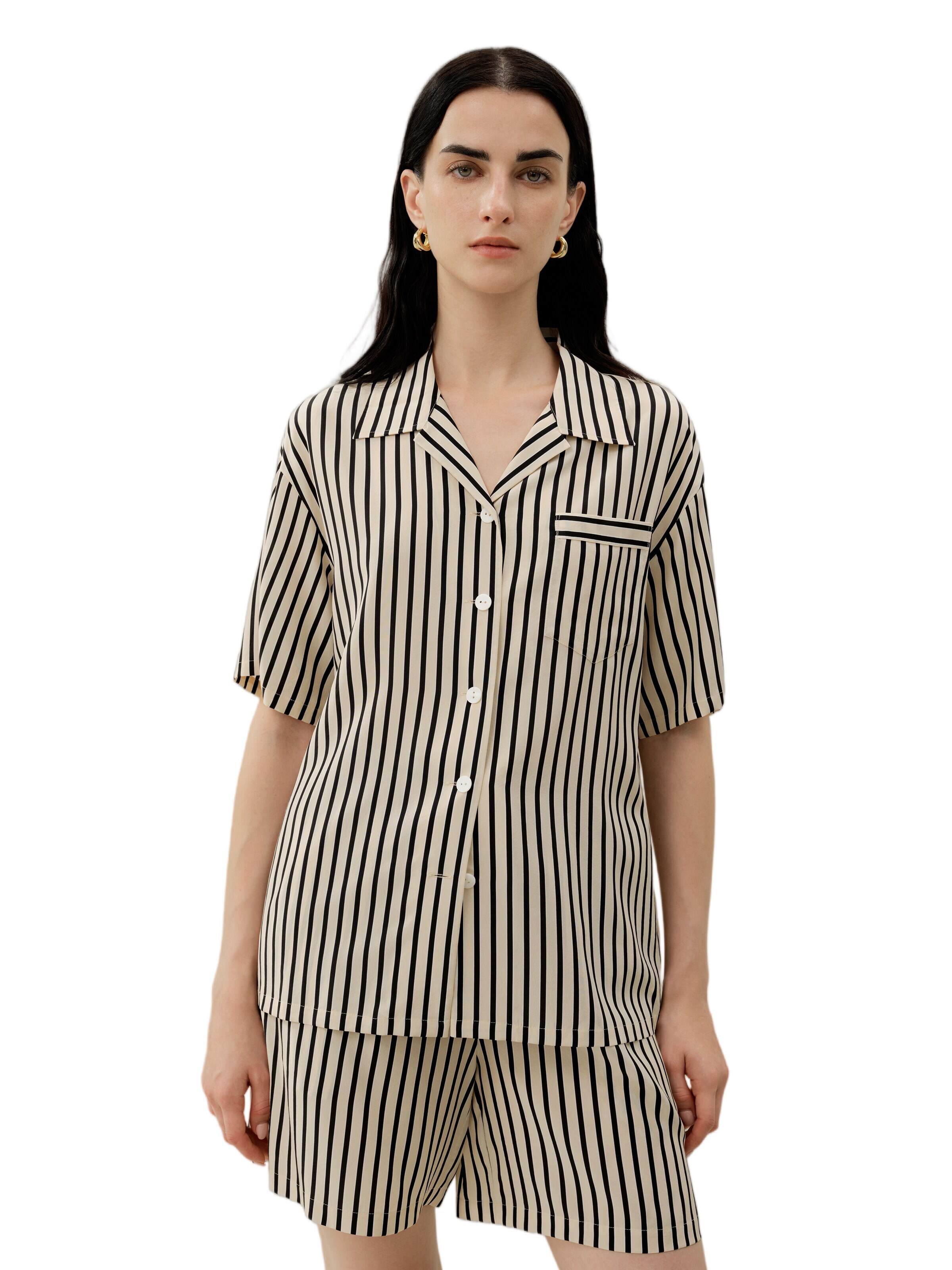 Lilysilk Blouse in Beige