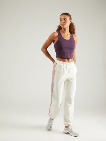 ROXY Tapered Sports trousers 'ESS' in White