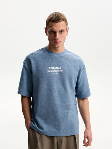 Maglietta di Bershka in blu: frontale