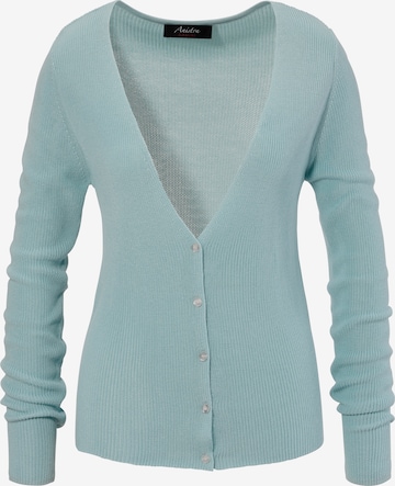Aniston CASUAL Strickjacke in Blau: Vorderseite