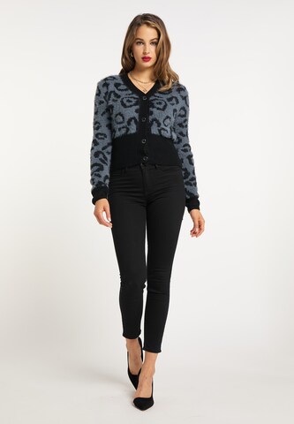 faina Knit cardigan in Grey