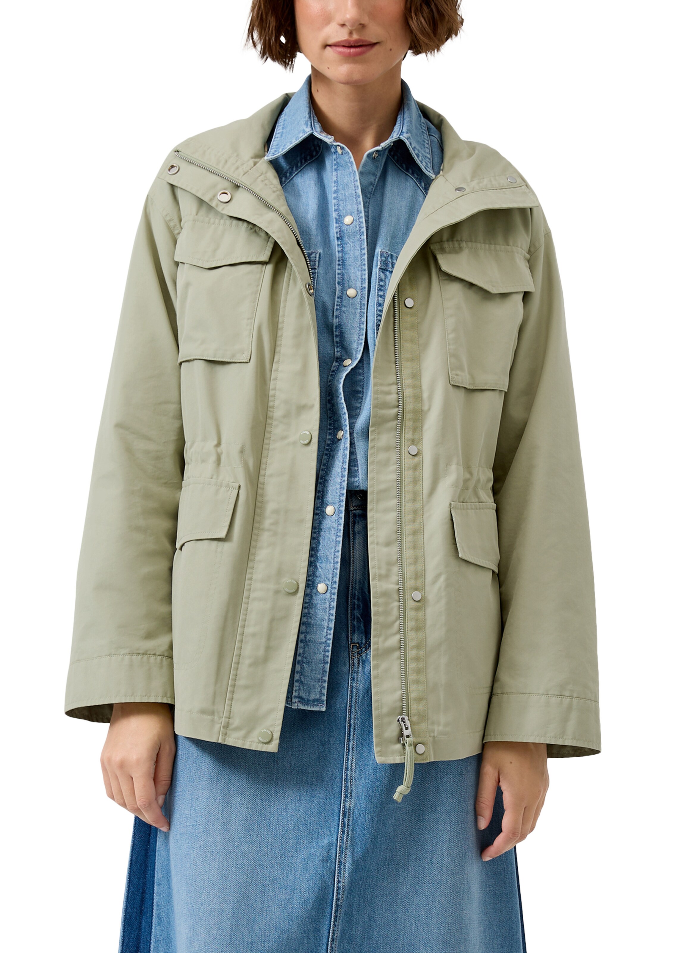 s.Oliver Prechodná bunda - Zelená