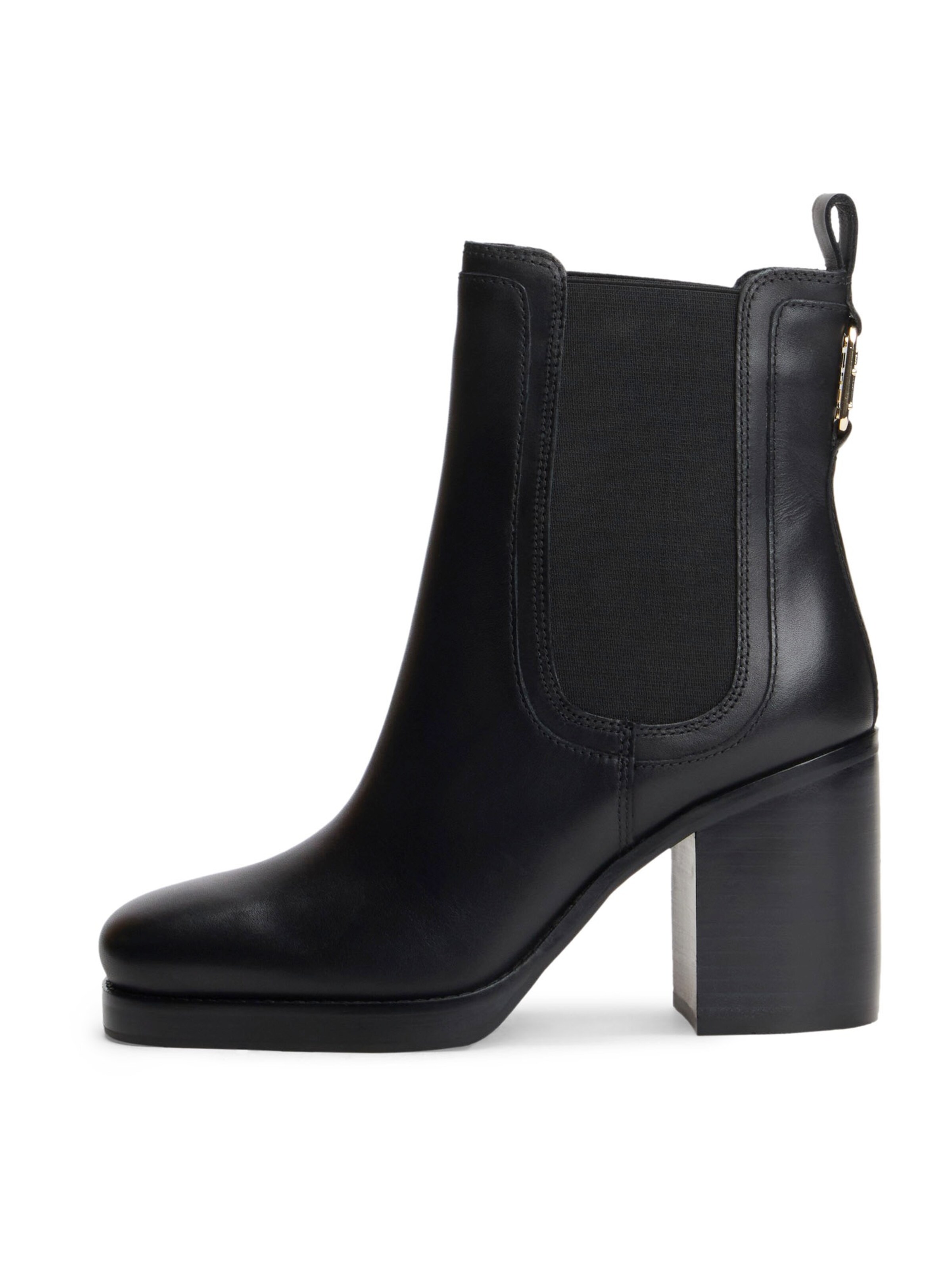 TOMMY HILFIGER Chelsea Boots in Schwarz: Vorderseite