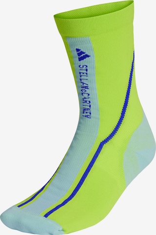 ADIDAS BY STELLA MCCARTNEY - Calcetines deportivos en verde: frente