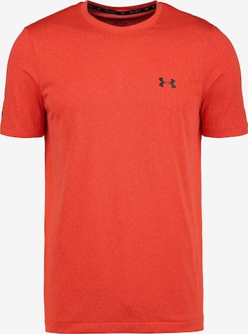 T-Shirt fonctionnel 'Rush Illusion' UNDER ARMOUR en rouge : devant