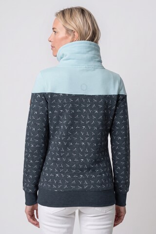 alife & kickin - Sudadera con cremallera 'ValinaAK B' en azul