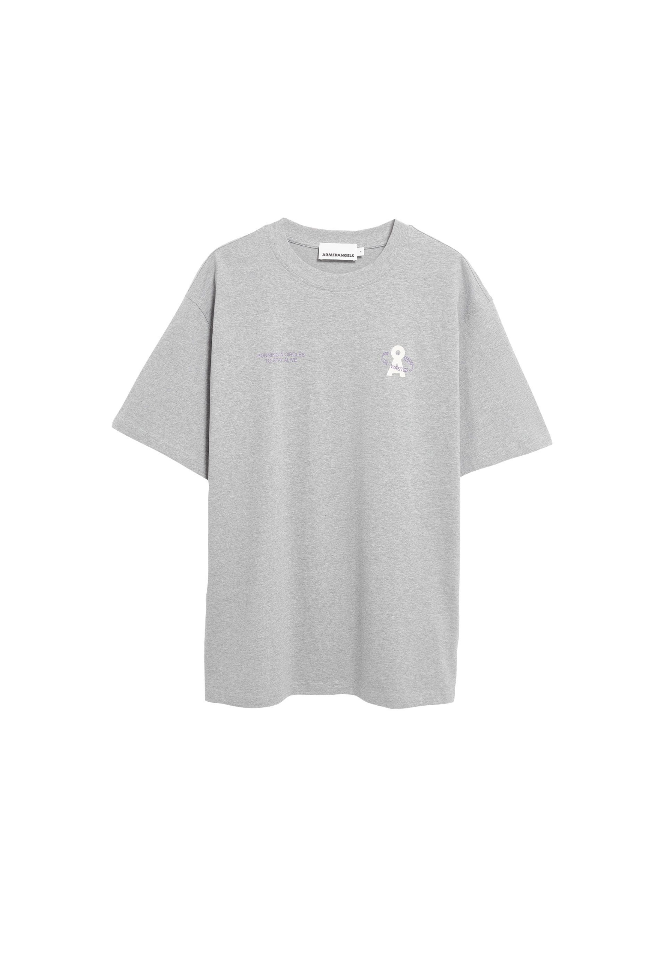 ARMEDANGELS Shirt 'MAARKOS' in Grey