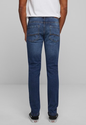 Urban Classics Tapered Jeans in Blauw