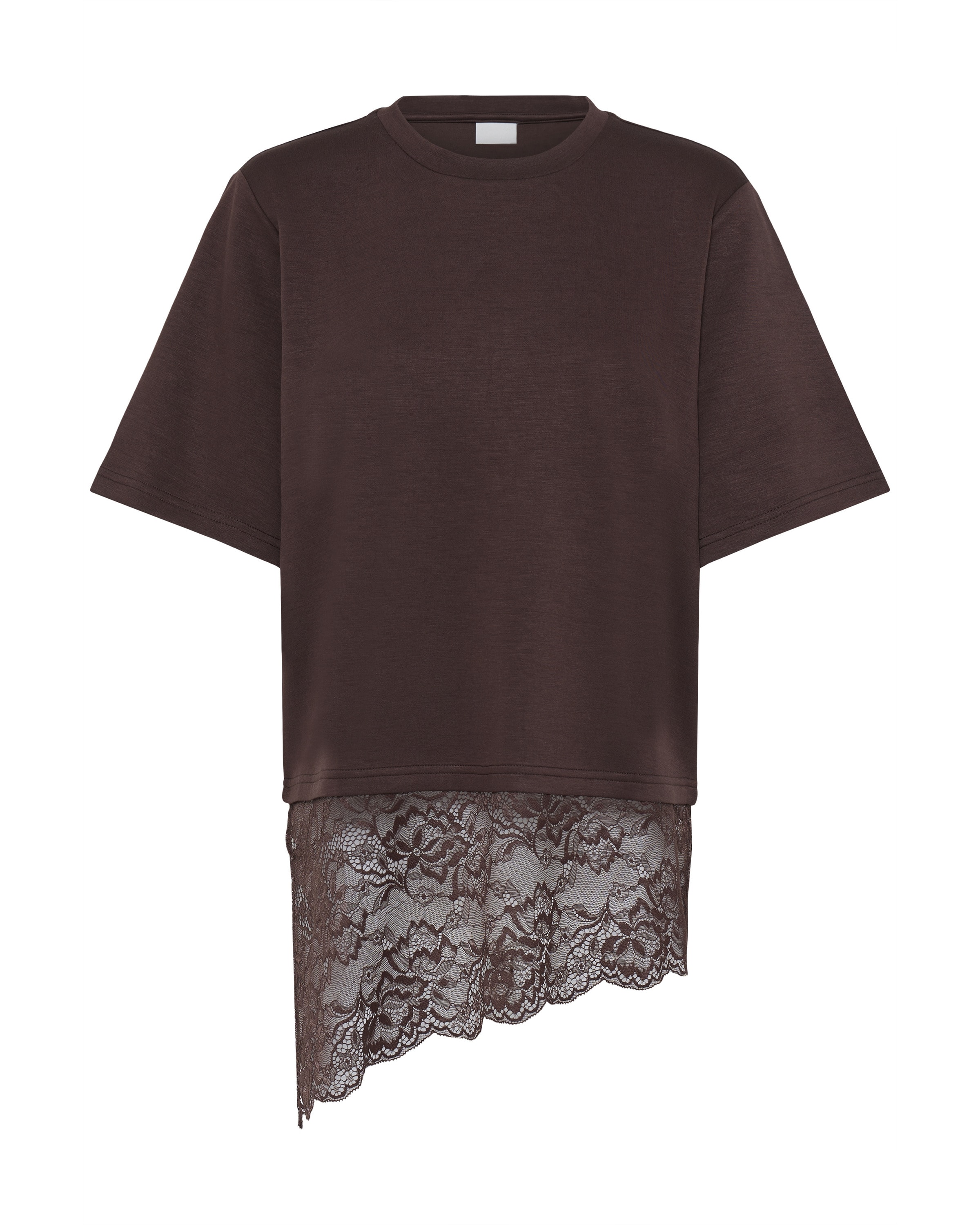 ICHI - Camisa 'IHKAIWA' em castanho: frente