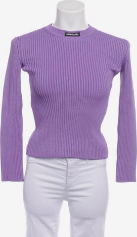 Balenciaga Sweater & Cardigan in S in Purple: front
