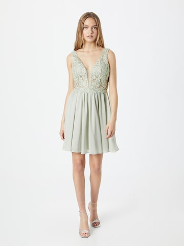 žalia Laona Vakarinė suknelė: priekis