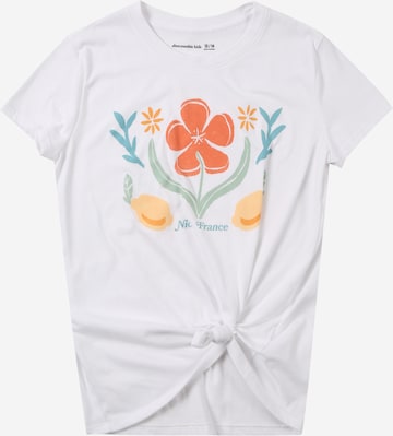 Abercrombie & Fitch - Camisola 'MAR4' em branco: frente