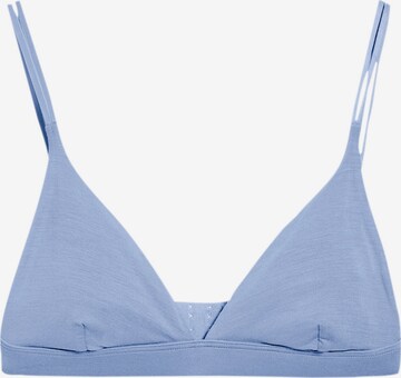 ARMEDANGELS Triangel BH in Blauw: voorkant