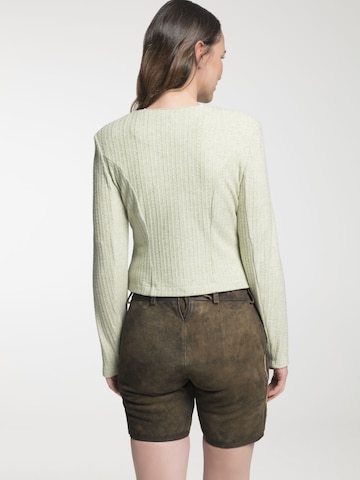 Cardigan bavarois SPIETH & WENSKY en vert