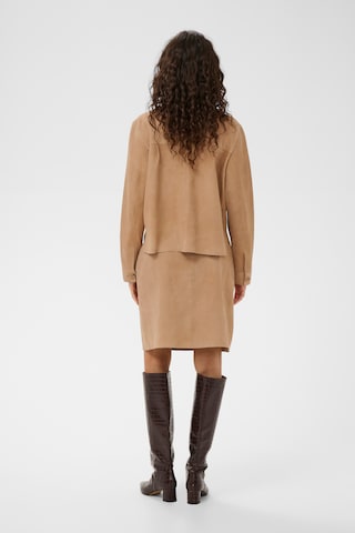 Jupe 'SLParvati' SOAKED IN LUXURY en marron
