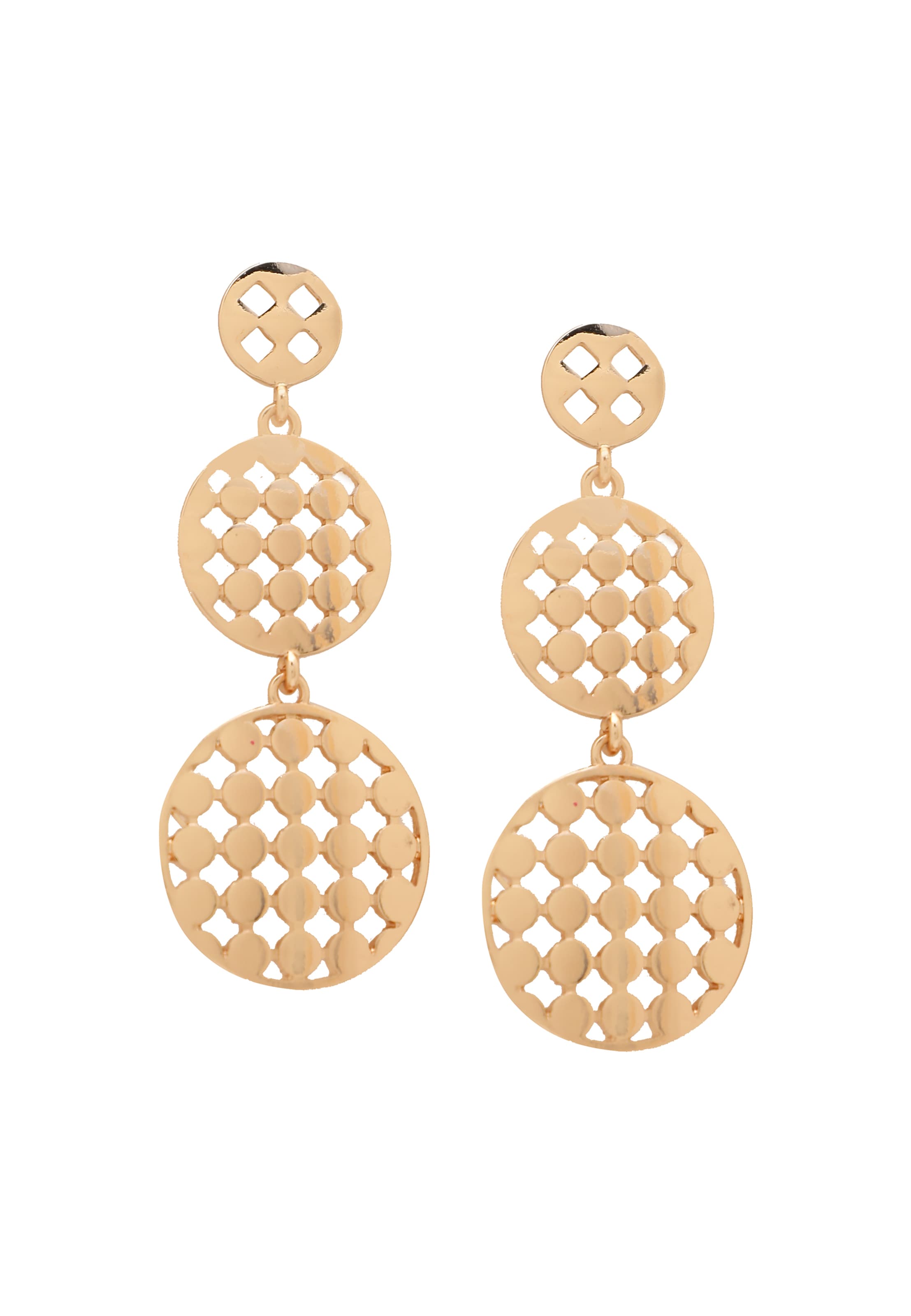 SOHI Fülbevalók 'Christy' - arany: elől