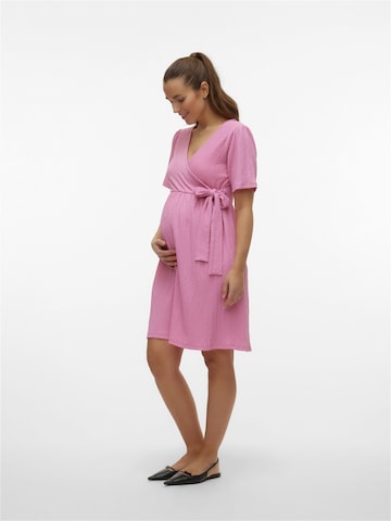MAMALICIOUS Kleid 'LIMA TESS' in Pink