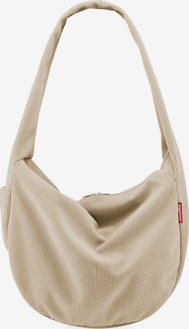 Sac bandoulière 'Moonbag' REISENTHEL en beige : devant
