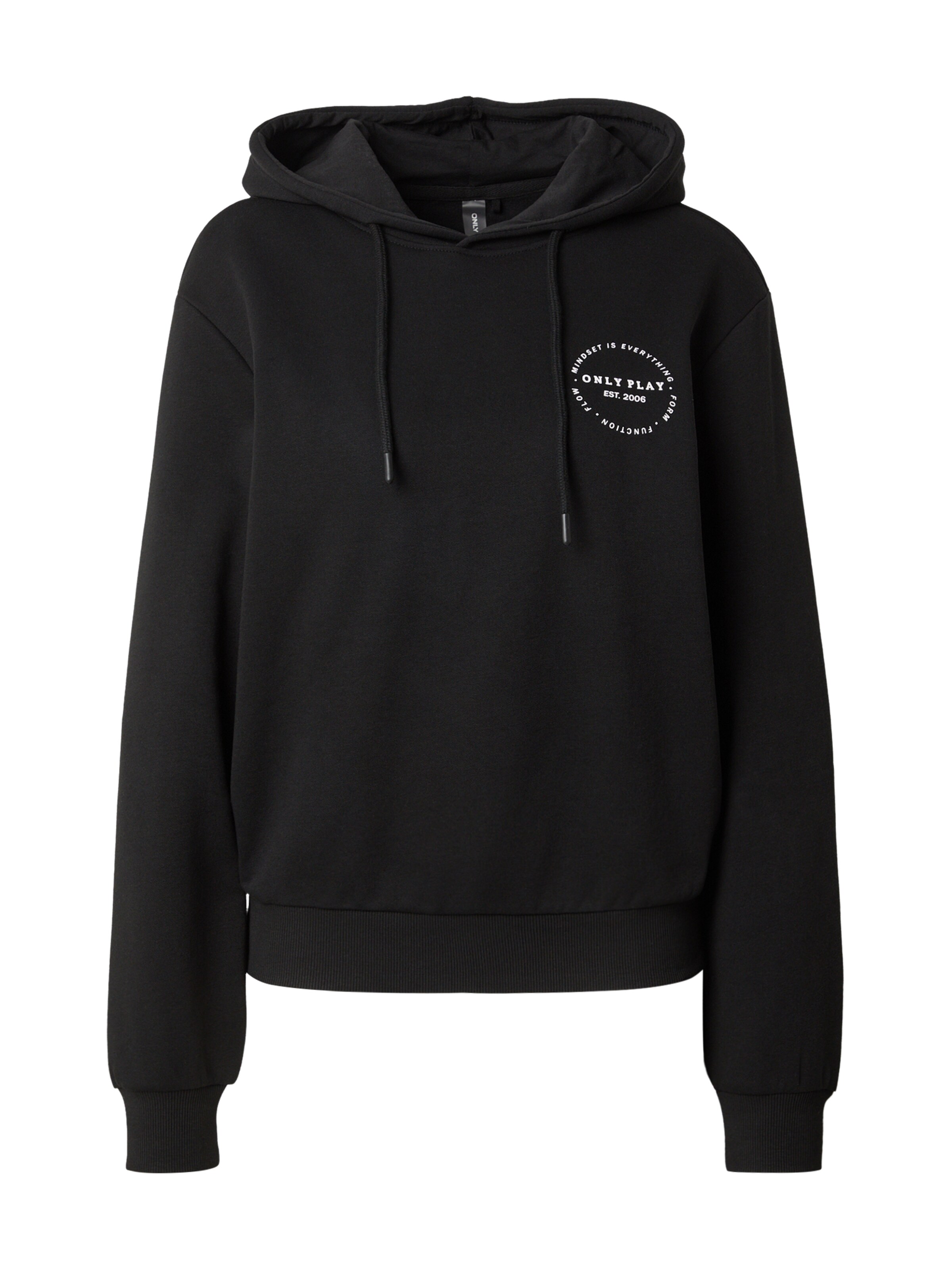 ONLY PLAY Athletic Sweatshirt 'ONPCava' in Black: front