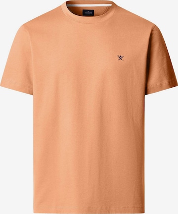 T-Shirt Hackett London en orange : devant