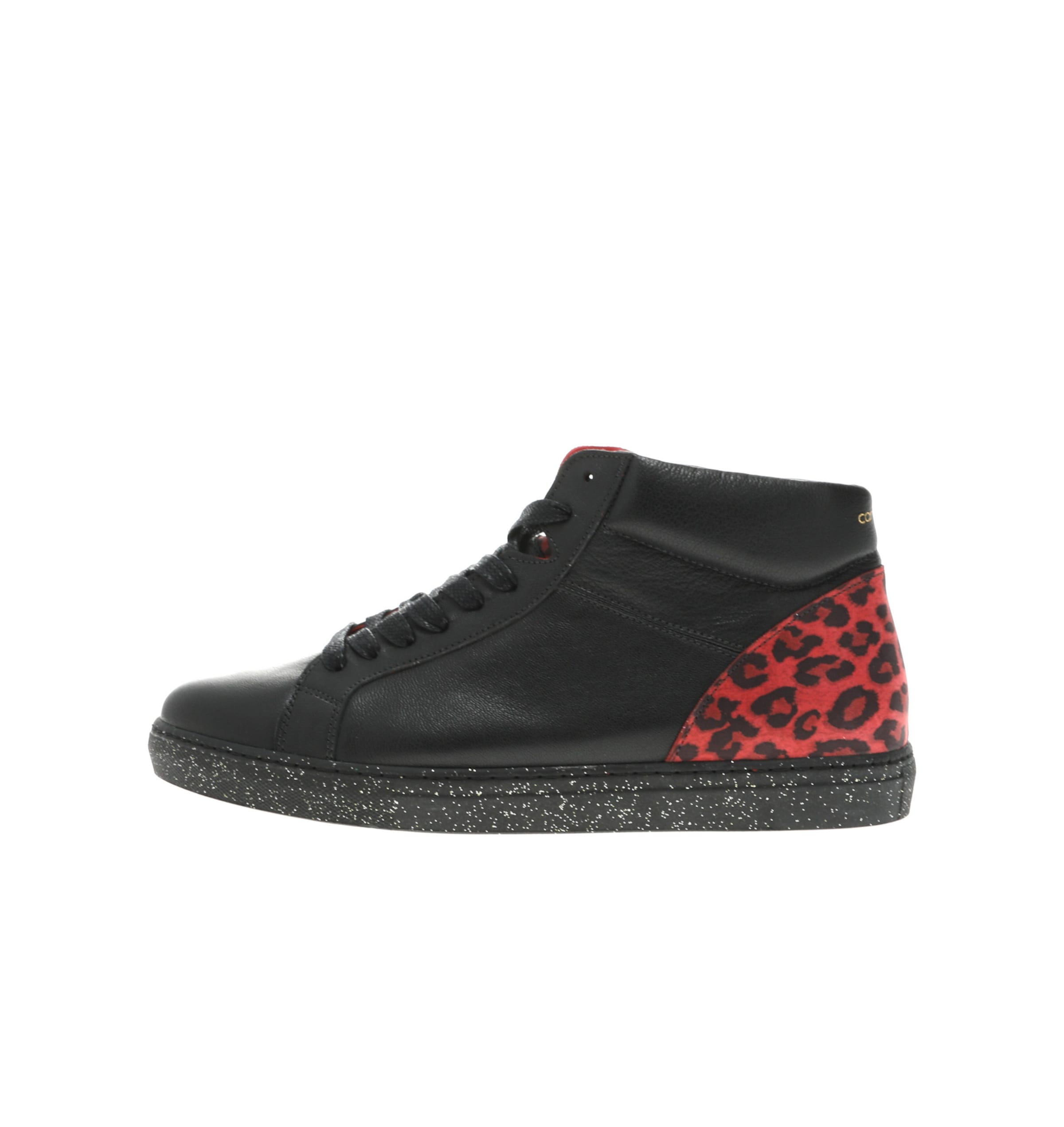 Camino71 Schnürschuh in Schwarz: Vorderseite