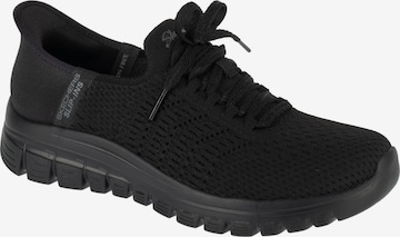 SKECHERS Sneakers laag 'Graceful - First Blush' in Zwart: voorkant