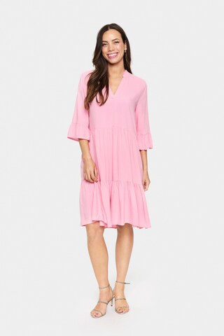 SAINT TROPEZ - Vestido em rosa