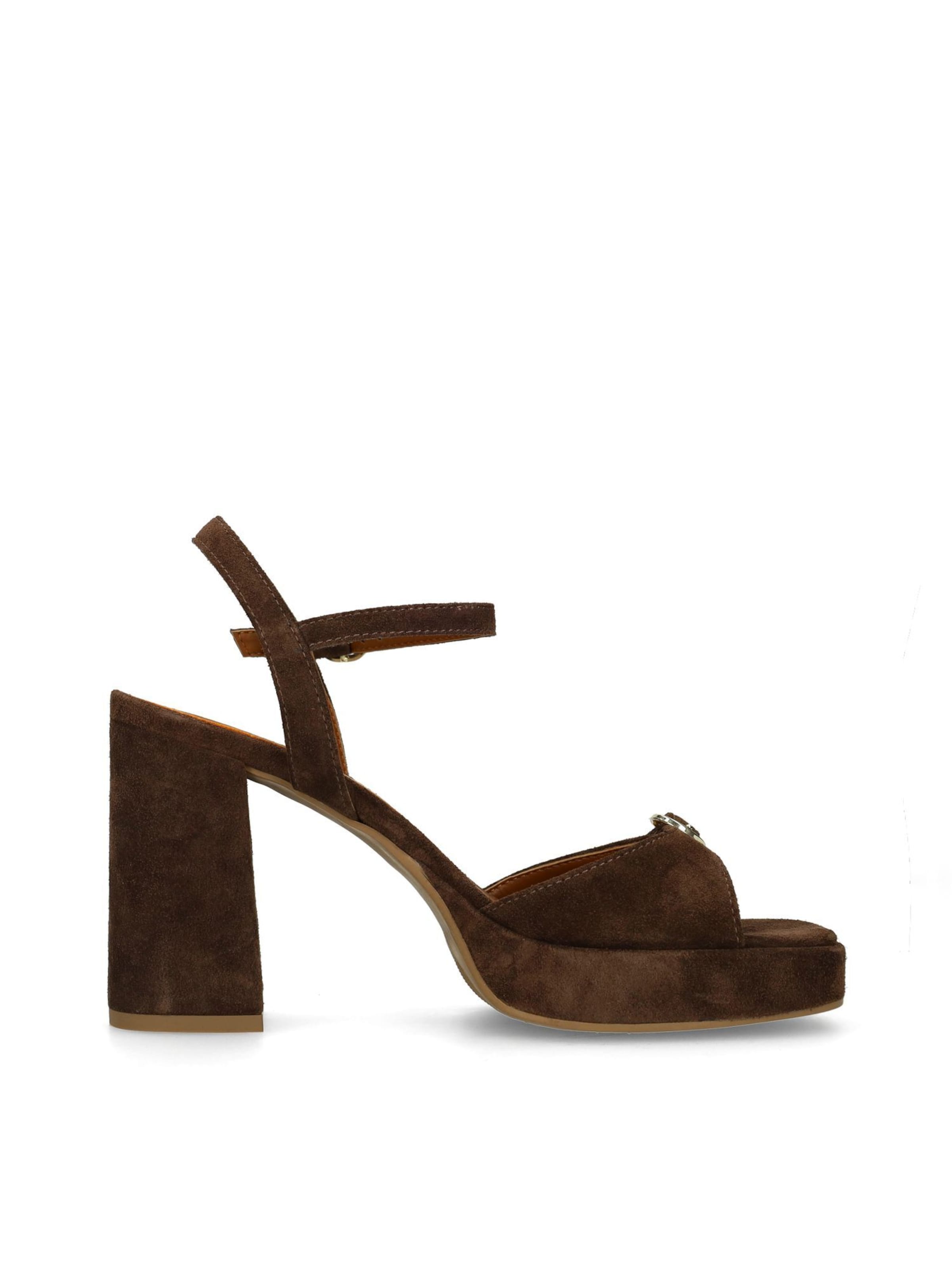 MANFIELD Sandaal in Bruin