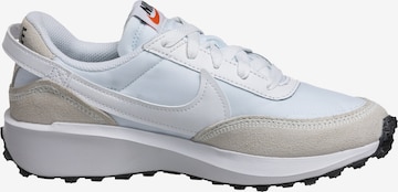 balts Nike Sportswear Zemie brīvā laika apavi 'WAFFLE DEBUT'