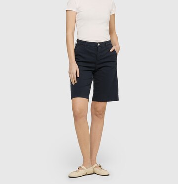 MAC Wide Leg Shorts in Blau