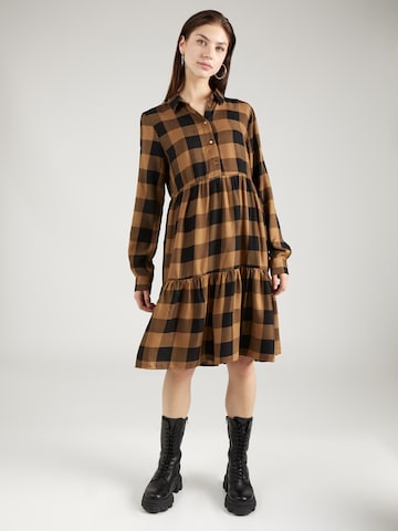 JDY Shirt Dress 'STAY' in Brown: front