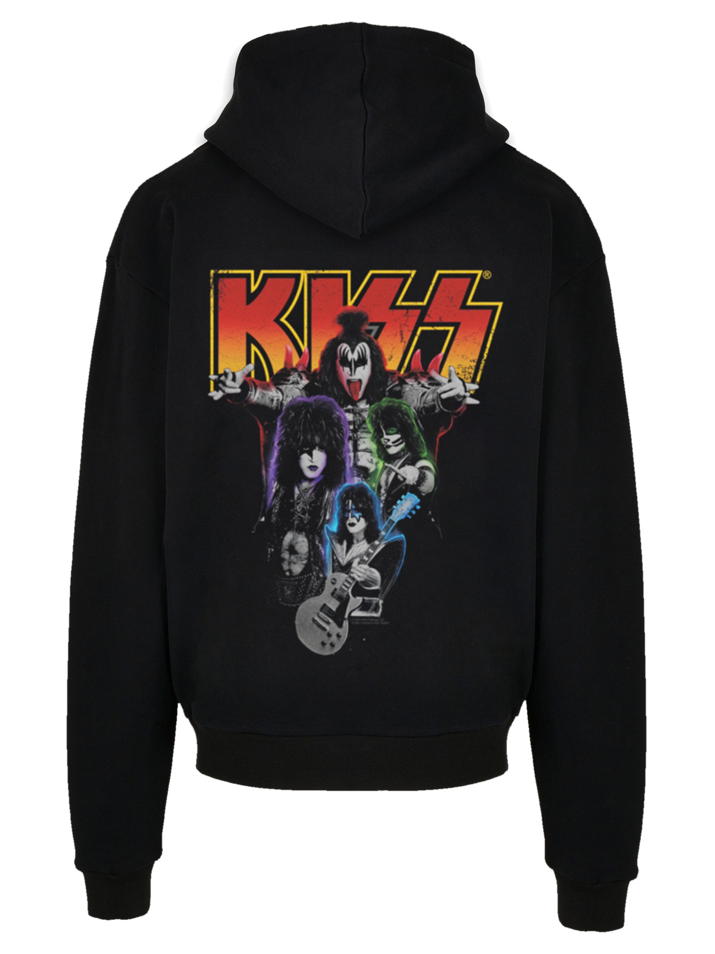Sweat-shirt 'Kiss' F4NT4STIC en noir