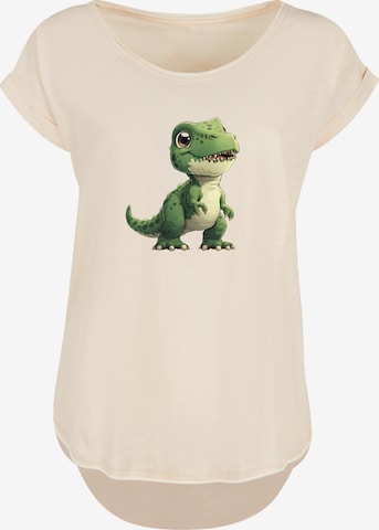 F4NT4STIC Shirt in Beige: front